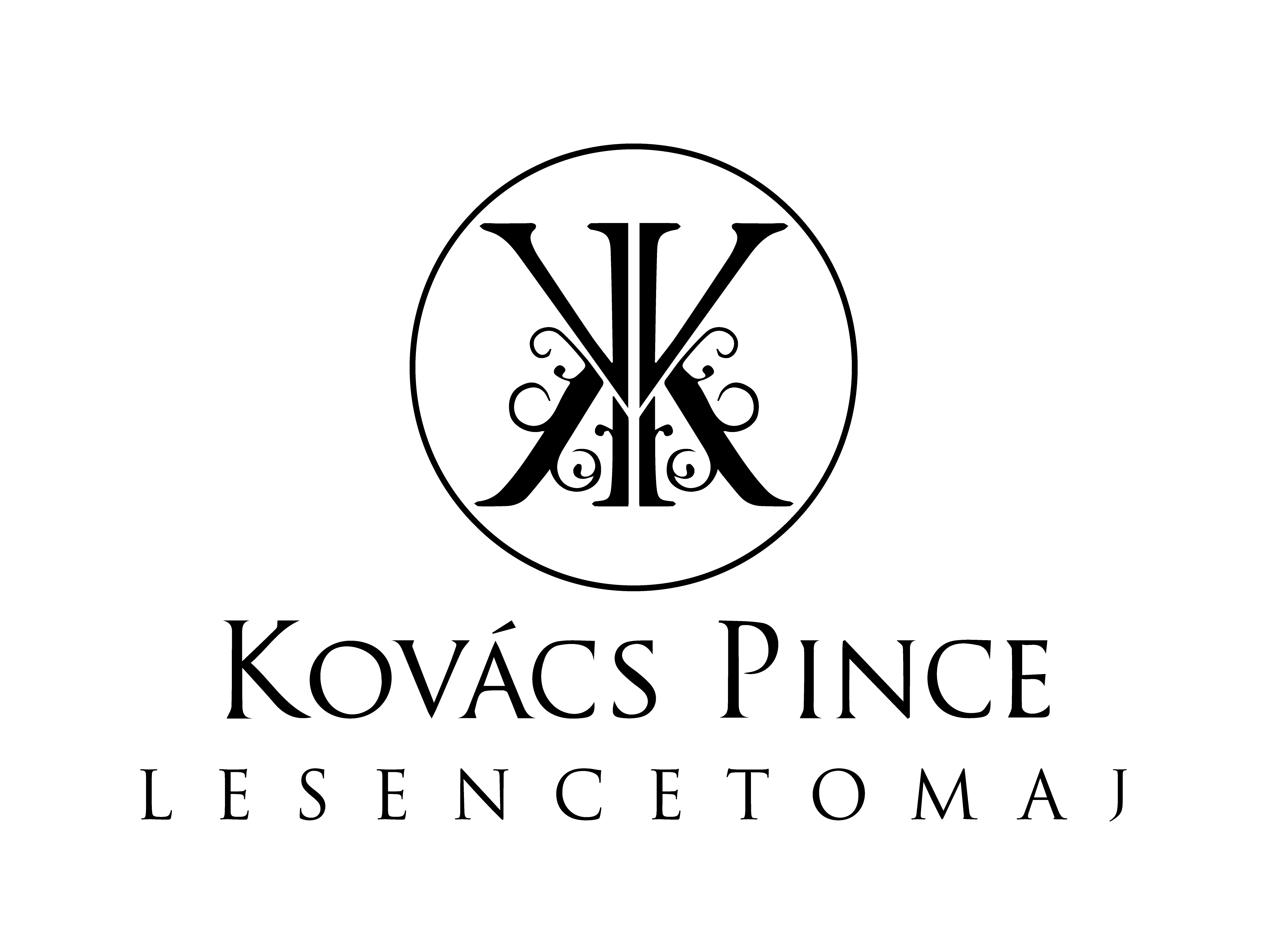 Kovács Pince Lesencetomaj logó